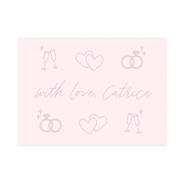 Catrice Brides & Besties Hartie pentru Controlul Sebumului C01 Love Letters 50buc detalii produs