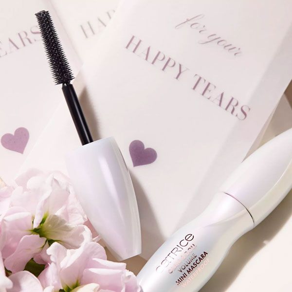 Catrice Brides & Besties Mini Mascara Glam & Doll Volume C01 Happy Tears 6ml detalii aplicator