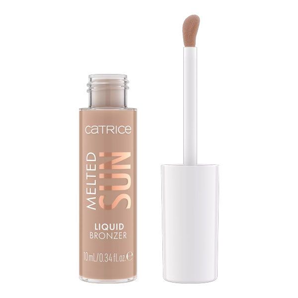 Catrice Bronzer Lichid Melted Sun 10ml detalii aplicator