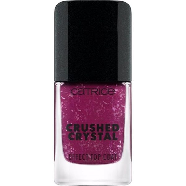 Catrice Top Coat Effect Crushed Crystal Top Coat Effect 010 Amethyst Aura 10.5ml