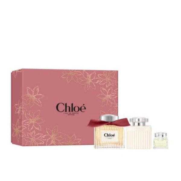 Chloe L'Eau de Parfum Intense Set (Apa de parfum 100ml + Apa de parfum 5ml + Lotiune de Corp 100ml)