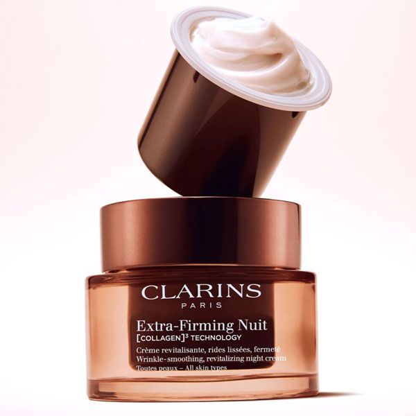 Clarins Crema de Noapte Extra-Firming Ten Uscat Rezerva 50ml prezentare 3