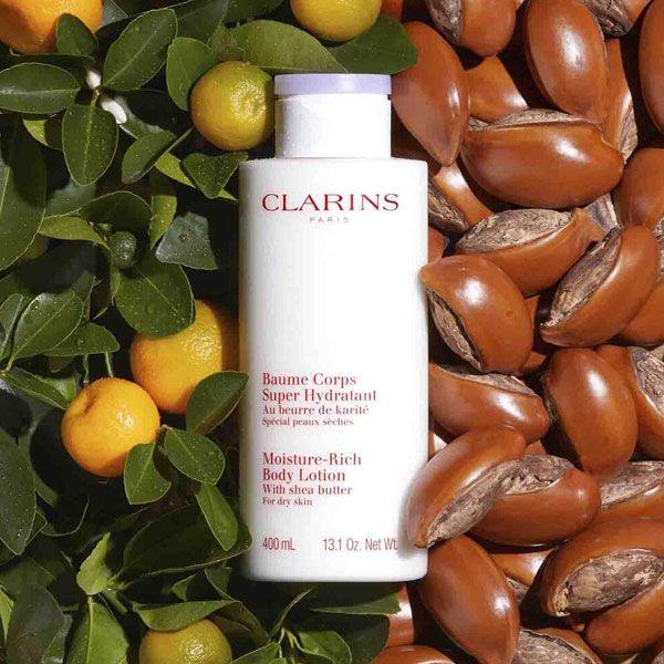 Clarins Moisture-Rich Lotiune de Corp Hidratanta pentru Piele Uscata 400ml ingrediente 2