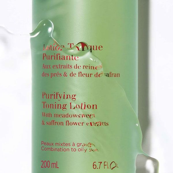 Clarins Purifying Toning Lotion Lotiune Tonica pentru Ten Gras 400ml Rezerva prezentare