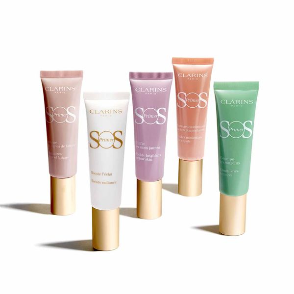 Clarins SOS Primer Baza de Machiaj 02 Peach prezentare