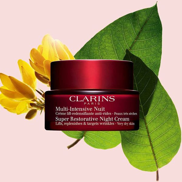 Clarins Super Restorative Night Wear Crema Noapte Ten Uscat-Foarte Uscat 50ml ingrediente