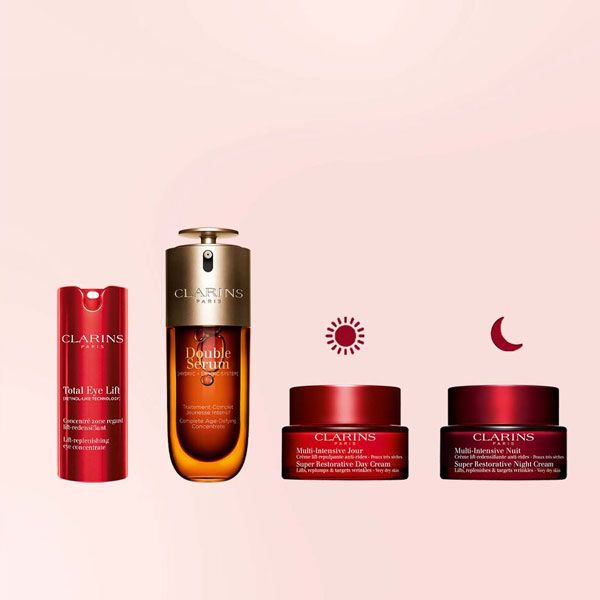 Clarins Super Restorative Night Wear Crema Noapte Ten Uscat-Foarte Uscat 50ml rutina de ingrijire