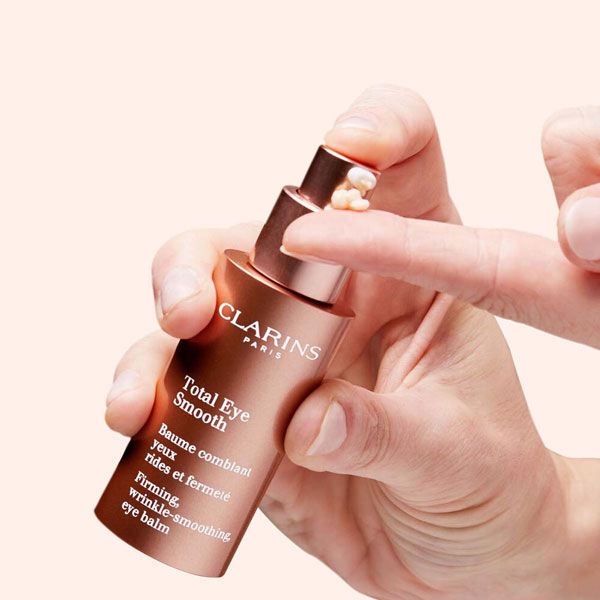Clarins Total Eye Smooth Toate tipurile de ten 15ml ingrediente aplicator