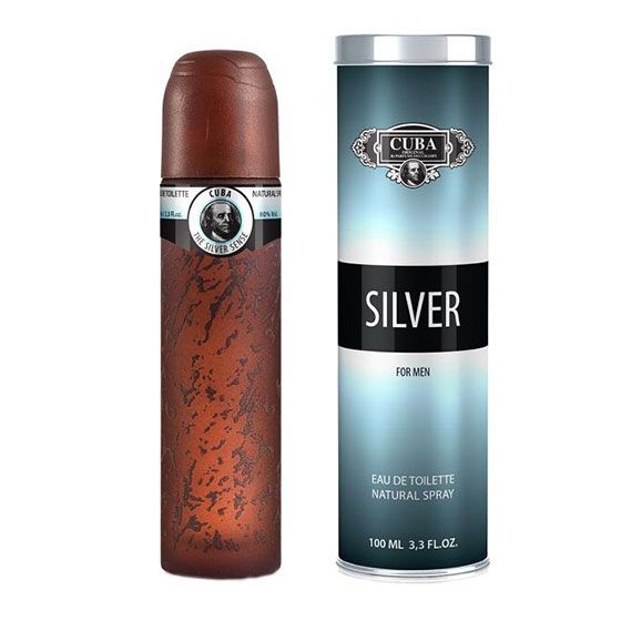 Cuba Silver For Men Apa de Toaleta 100ml
