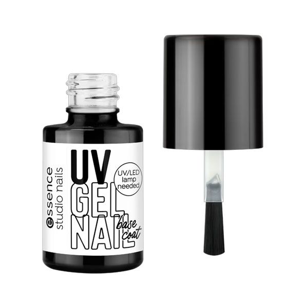 Essence Base Coat Studio Nails UV 01 Perfect Beginning 5ml detalii aplicator