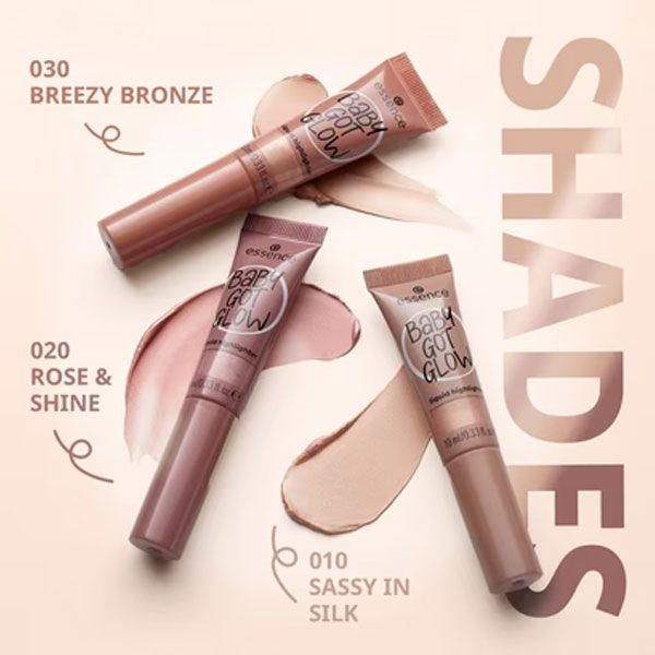 Essence Iluminator Lichid Baby Got Glow nuante