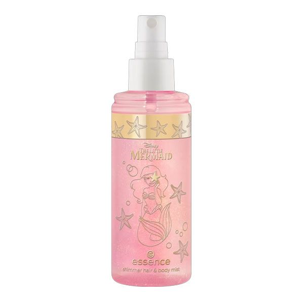 Essence The Little Mermaid Spray Stralucitor pentru Par si Corp 01 My Moment To Shine! 100ml pulverizator