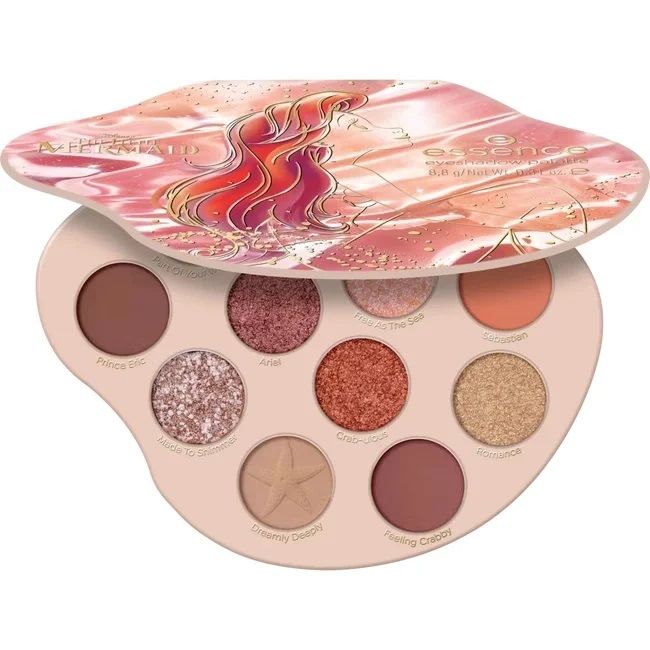 Essence Disney The Little Mermaid Paleta de Farduri 01 Dreaming Of Another World 8.8g 