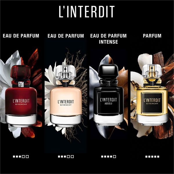 Givenchy L'Interdit gama parfumuri dama