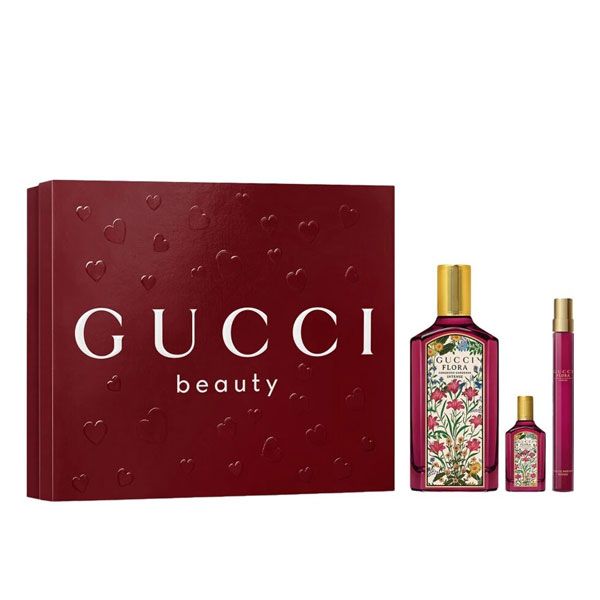 Gucci Flora Gorgeous Gardenia Intense Set (Apa de Parfum 100ml + 10ml + 5ml)