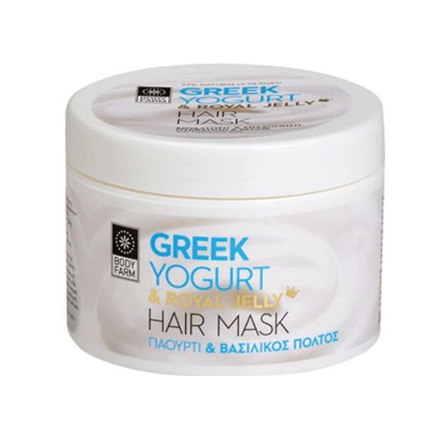 Bodyfarm Masca de Par cu Iaurt Grecesc si Laptisor de Matca 200ml