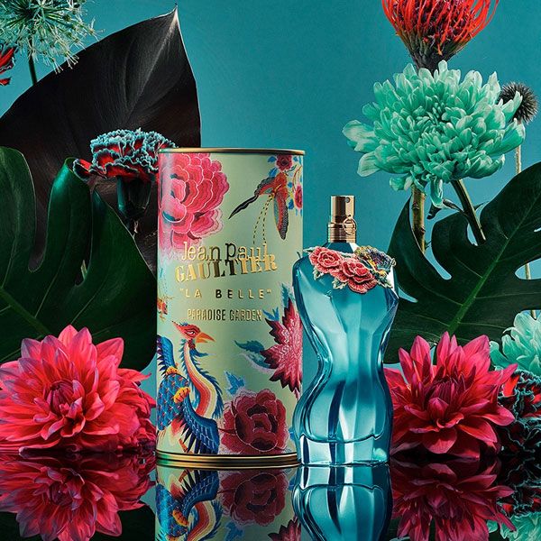 Jean Paul Gaultier La Belle Paradise Garden Apa de Parfum 100ml pentru femei detalii ambalaj