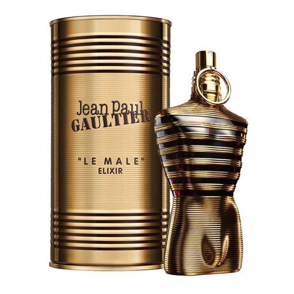 Jean Paul Gaultier Le Male Elixir Parfum 75ml pentru barbati detalii ambalaj