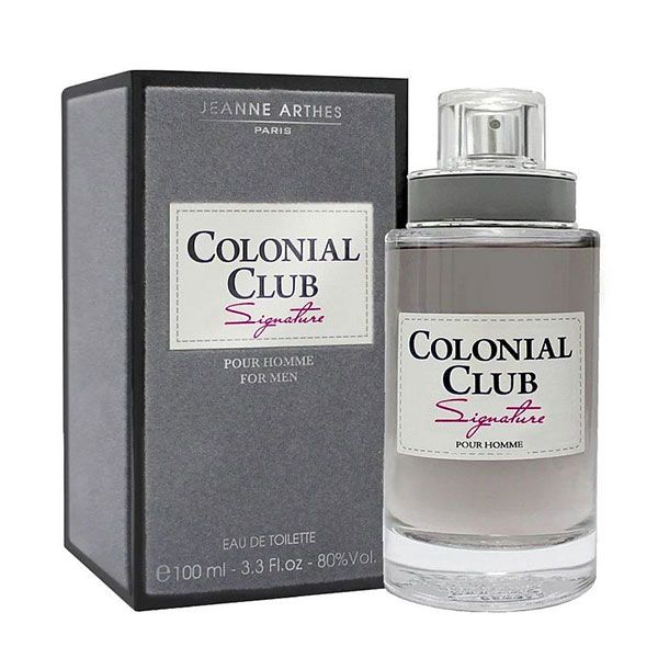 Jeanne Arthes Colonial Club Signature Apa de Toaleta pentru barbati 100ml prezentare