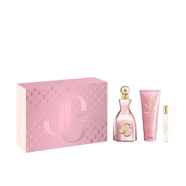 Jimmy Choo I Want Choo With Love Set (Apa de Parfum 100ml + Apa de Parfum 100ml 7.5ml + Lotiune de Corp 100ml)