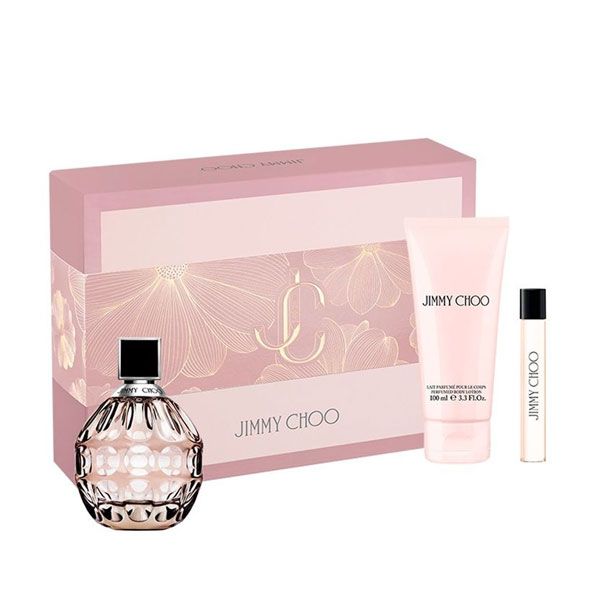 Jimmy Choo Jimmy Choo Set (Apa de Parfum 100ml + Apa de Parfum 7.5ml + Lotiune de Corp 100ml)