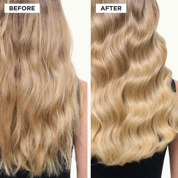 Kerastase Blond Absolu Bain Lumiere Sampon Hidratant Iluminator 250ml Inainte si Dupa