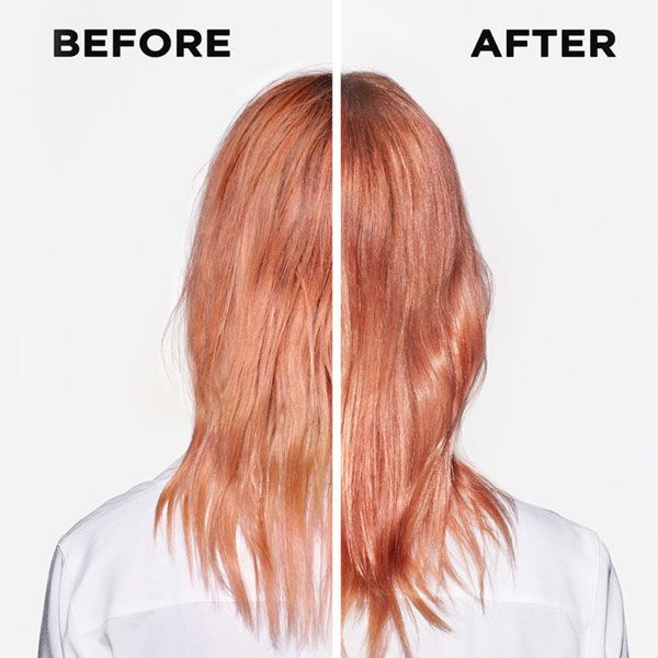 Kerastase Chroma Absolu Sampon Chroma Respect Par Vopsit 250ml Inainte si Dupa