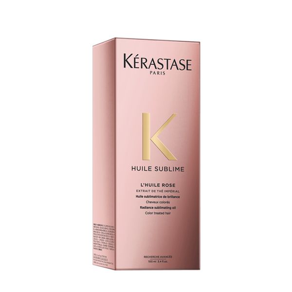 Kerastase Elixir Ultime L'Huile Rose Ulei pentru Par Vopsit 100ml ambalaj