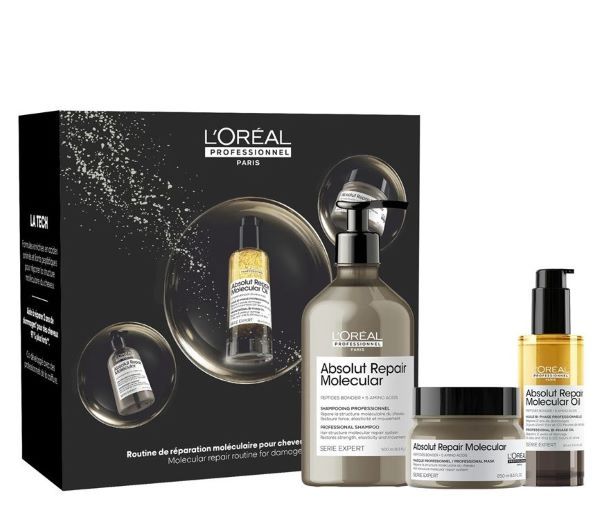 L’Oréal Professionnel Serie Expert Absolut Repair Set (Sampon 300ml + Masca 250ml + Ulei 90ml)
