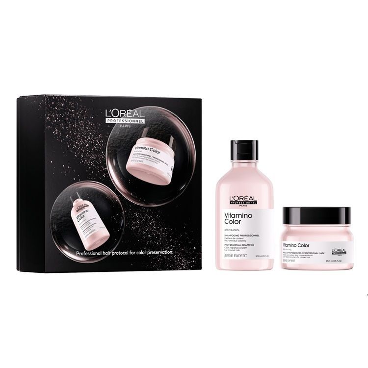 L'Oréal Professionnel Serie Expert Vitamino Color Set (Sampon 300ml + Masca 250ml)