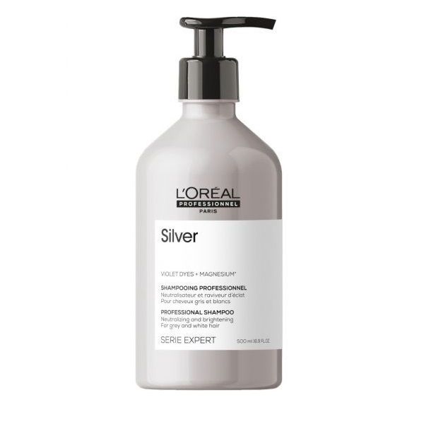 L’Oréal Professionnel Serie Expert Silver Sampon pentru Par Carunt sau Alb 500ml