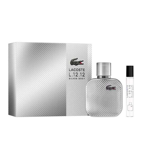 Lacoste L.12.12 Silver Grey set