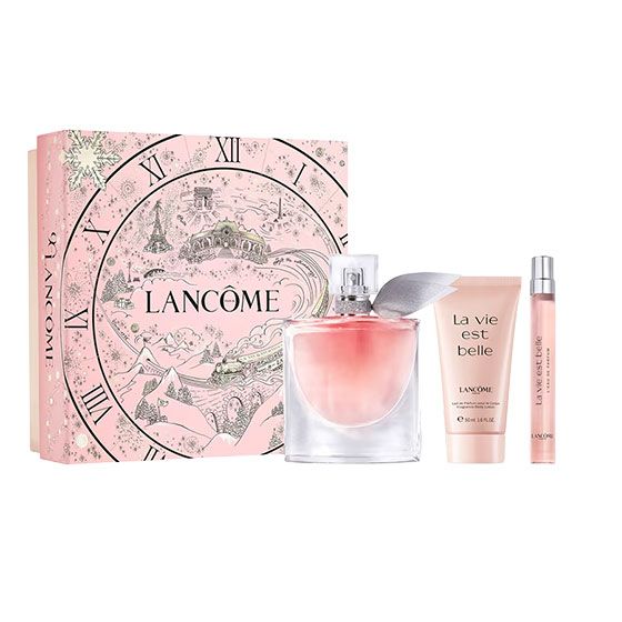 Lancome La Vie Est Belle Set (Apa de Parfum 50ml + Apa de Parfum 10ml + Lotiune de Corp 50ml)