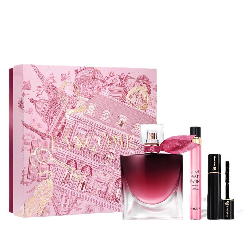 Lancome La Vie Est Belle L'Elixir Very Cherry Set (Apa de Parfum 50ml + 10ml + Mascara 2ml)