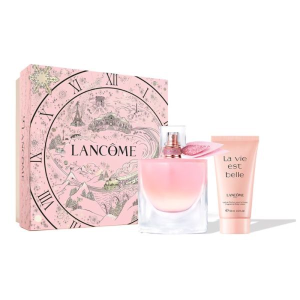 Lancome La Vie Est Belle Vanille Nude Set (Apa de Parfum 50ml + Lotiune de Corp 50ml) 