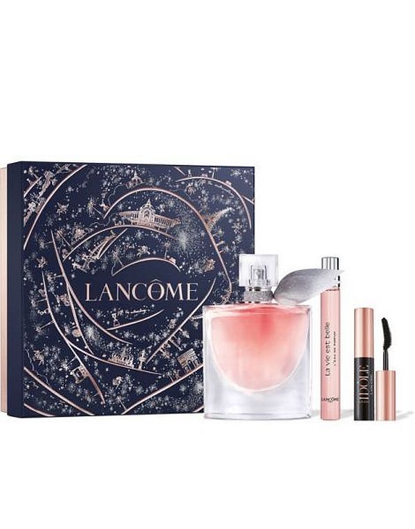 Lancome La Vie Est Belle Set (Apa de Parfum 50ml + Apa de Parfum 10ml + Mini Mascara 2ml)