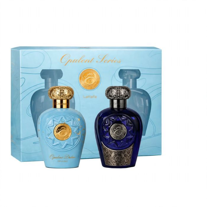 Lattafa Opulent Set Unisex (Blue Oud Elixir 100ml + Opulent Dubai 100ml)