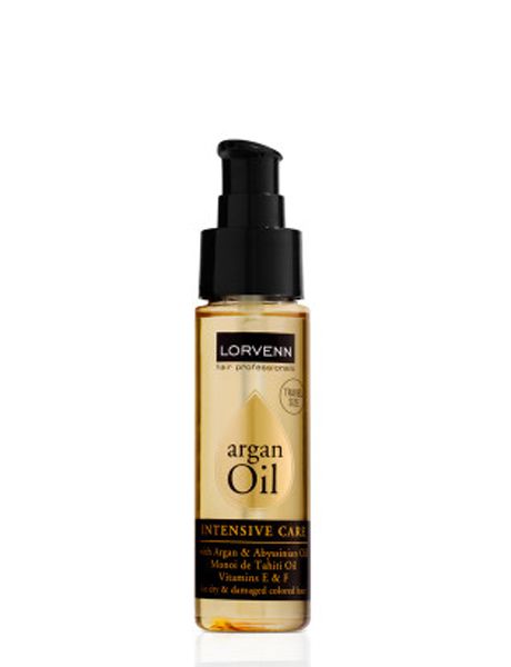Lorvenn Argan Oil Intensive Care Travel Size Ulei pentru Par Vopsit 50ml