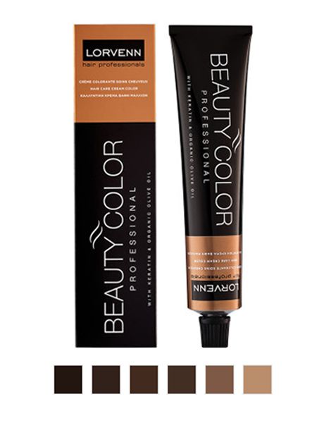 Lorvenn Beauty Color Professional Vopsea de Par Ash