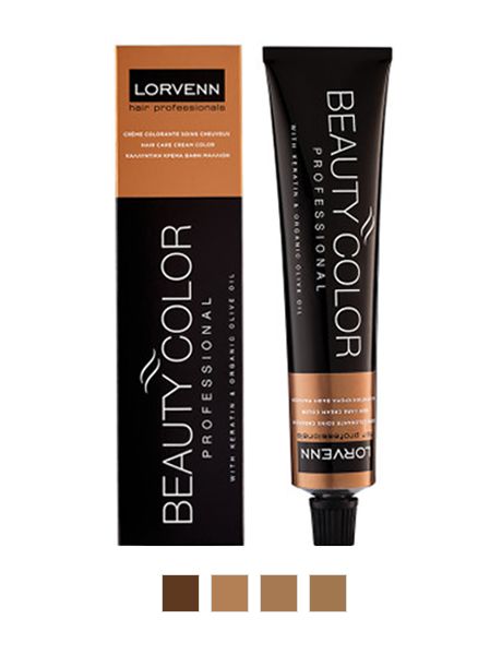 Lorvenn Beauty Color Professional Vopsea de Par Beige 70ml