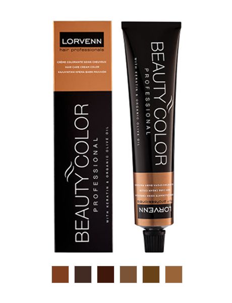 Lorvenn Beauty Color Professional Vopsea de Par Chocolate-Coffee 70ml