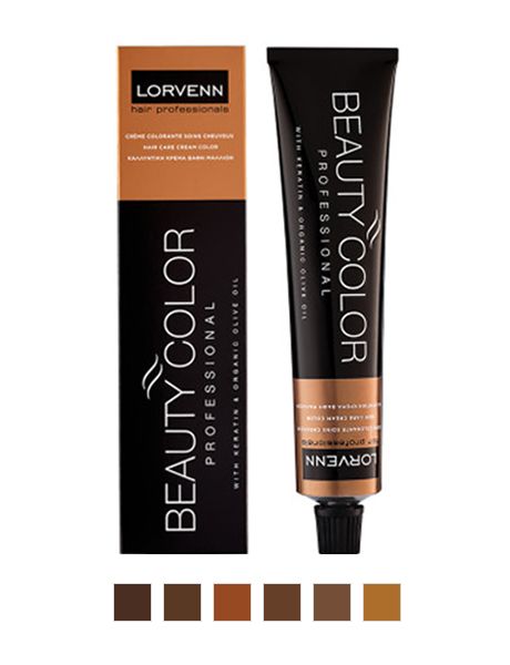 Lorvenn Beauty Color Professional Vopsea de Par Golden Honey 70ml