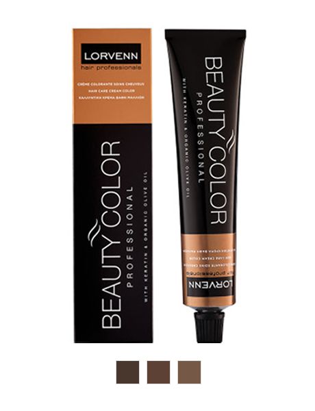 Lorvenn Beauty Color Professional Vopsea de Par Very Cold Ash 70ml