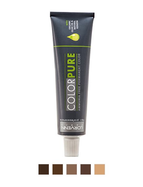 Lorvenn Color Pure Vopsea de Par Fara Amoniac Coffee-Ash 50ml