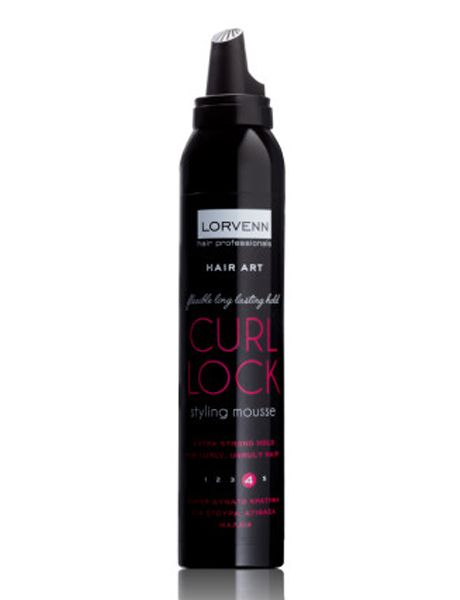 Lorvenn Hair Art Curl Lock Styling Spuma pentru Par Rebel 200ml