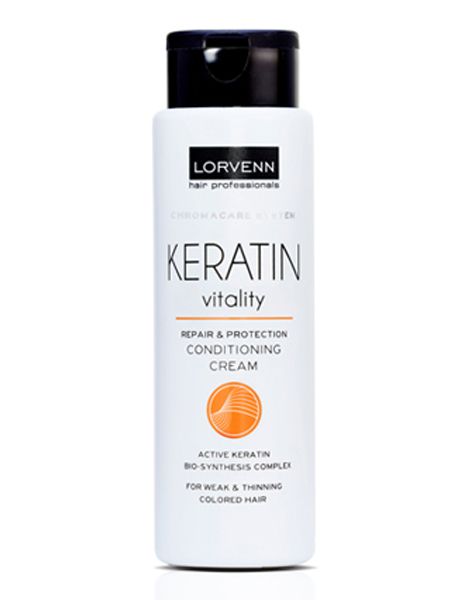 Lorvenn Keratin Vitality Repair & Protect Balsam pentru Par Deteriorat 300ml