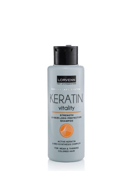 Lorvenn Keratin Vitality Strength Sampon pentru Par Deteriorat 100ml