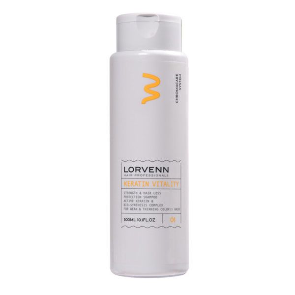 Lorvenn Keratin Vitality Strength Sampon pentru Par Deteriorat 300ml