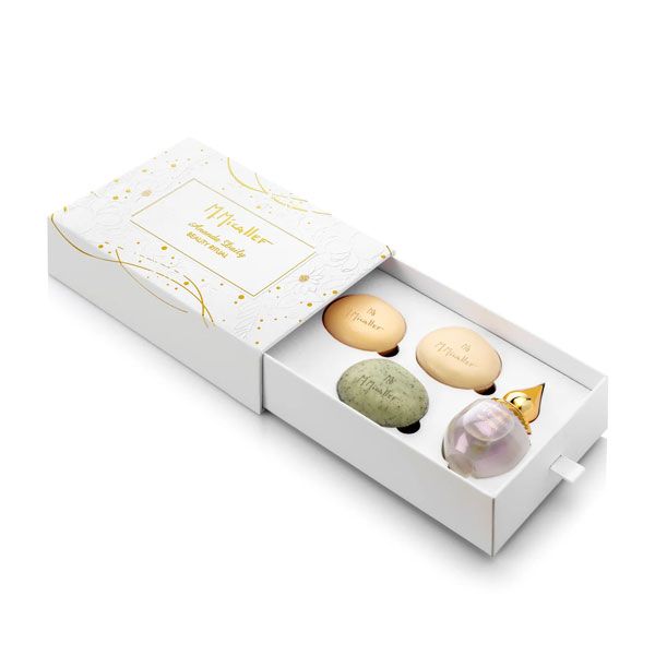 M. Micallef Ananda Nectar Set (Parfum pentru Femei 50ml + 3 Sapunuri Parfumate) detalii set