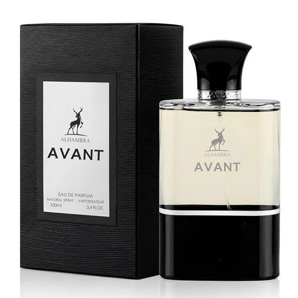 Maison Alhambra Avant Apa de Parfum pentru Barbati 100ml detalii ambalaj